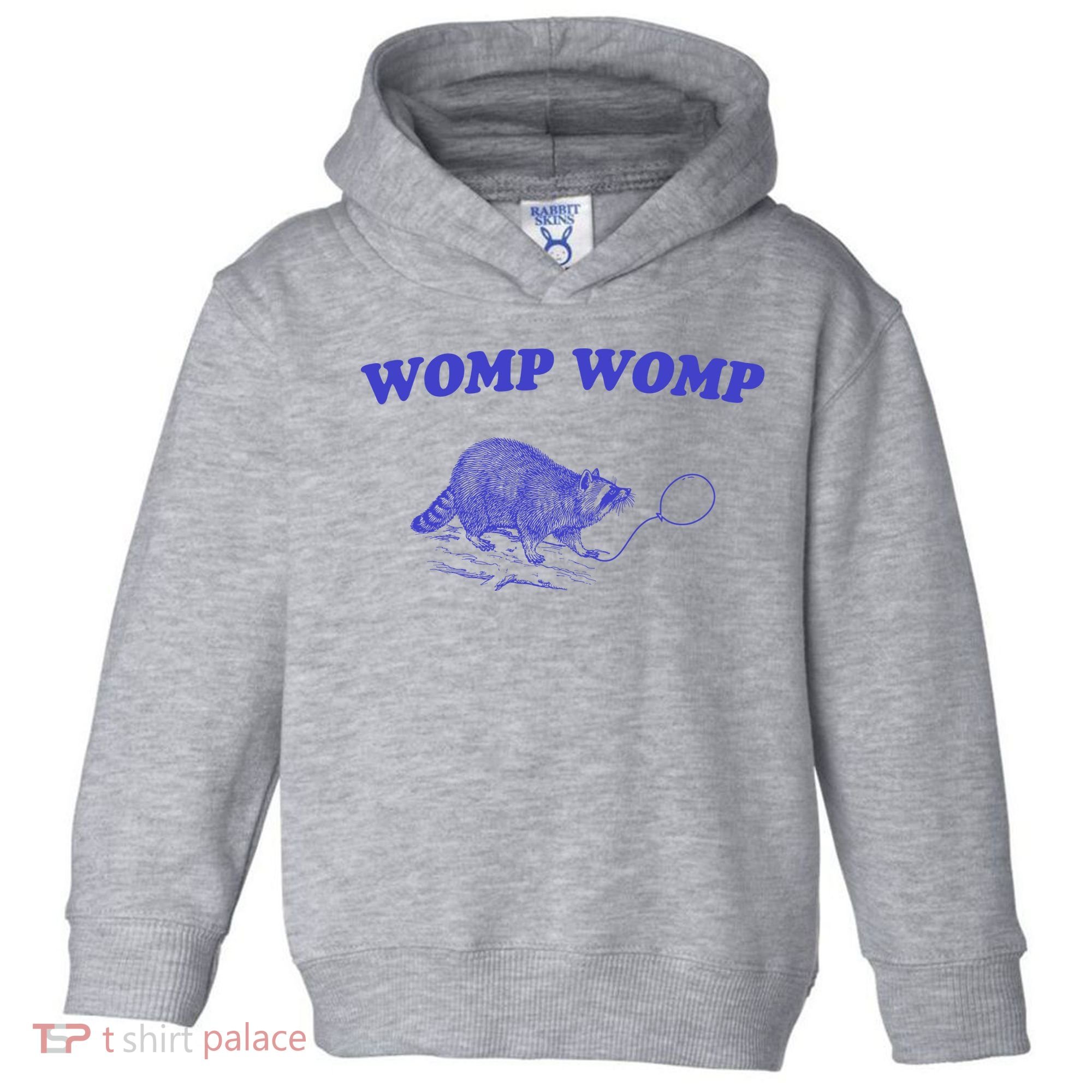 Womp Womp Funny Retro Raccoon Toddler Hoodie