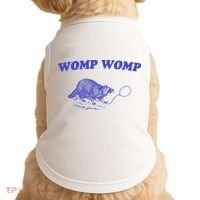Womp Womp Funny Retro Raccoon Doggie Tank thumb 0