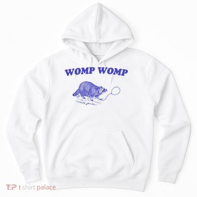 Womp Womp Funny Retro Raccoon Hoodie