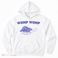 Womp Womp Funny Retro Raccoon Hoodie thumb 0