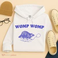 Womp Womp Funny Retro Raccoon Hoodie thumb 4