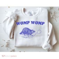 Womp Womp Funny Retro Raccoon Sweatshirt thumb 2