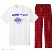 Womp Womp Funny Retro Raccoon Pajama Set thumb 0