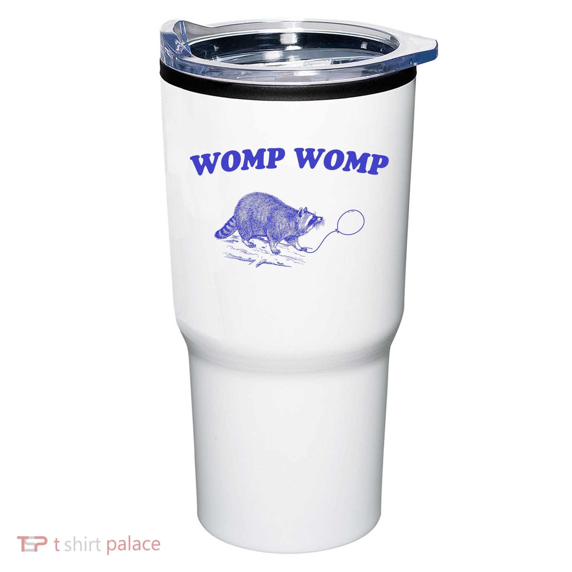 Womp Womp Funny Retro Raccoon Tumbler