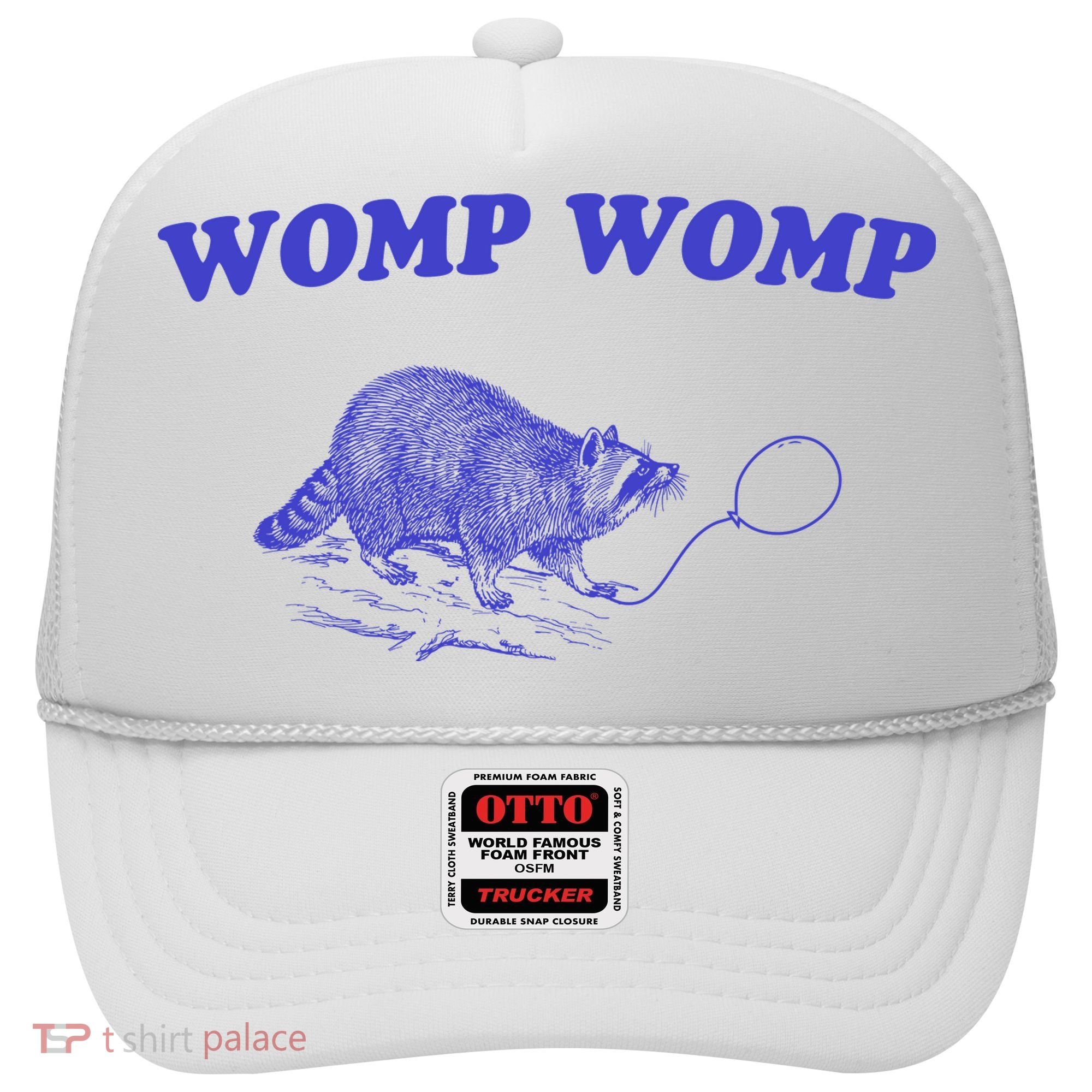 Womp Womp Funny Retro Raccoon Hat