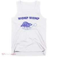 Womp Womp Funny Retro Raccoon Tank Top thumb 0