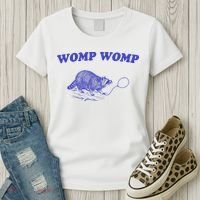 Womp Womp Funny Retro Raccoon Women's T-Shirt thumb 3
