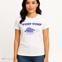 Womp Womp Funny Retro Raccoon Women's T-Shirt thumb 4