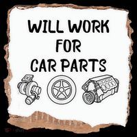 Will Work For Car Parts Car Enthusiast Muscle Car Coffee Mug thumb 5