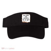 Will Work For Car Parts Car Enthusiast Muscle Car Visor thumb 0