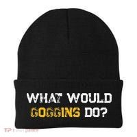 WHAT WOULD GOGGINS DO Beanie thumb 0