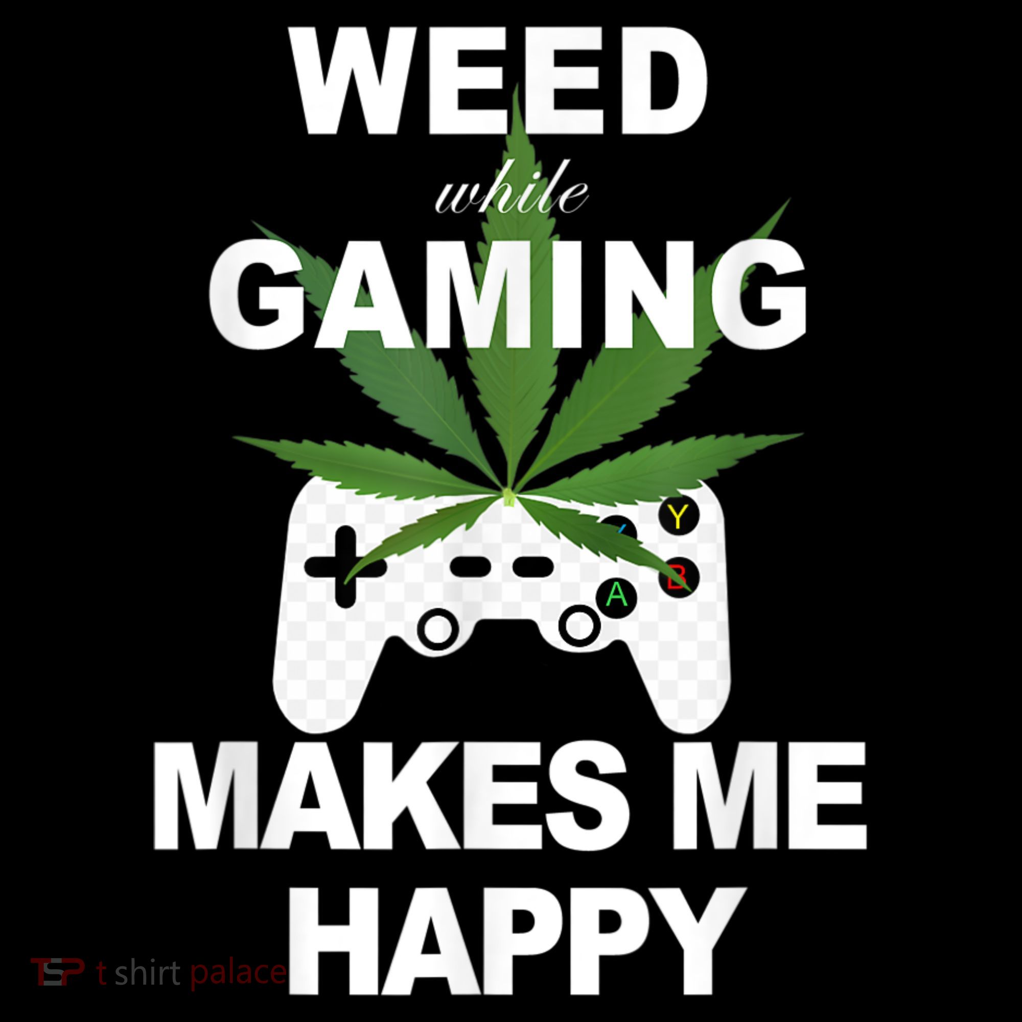 Weed While Gaming Cool Weed Lover Gamer Backpack