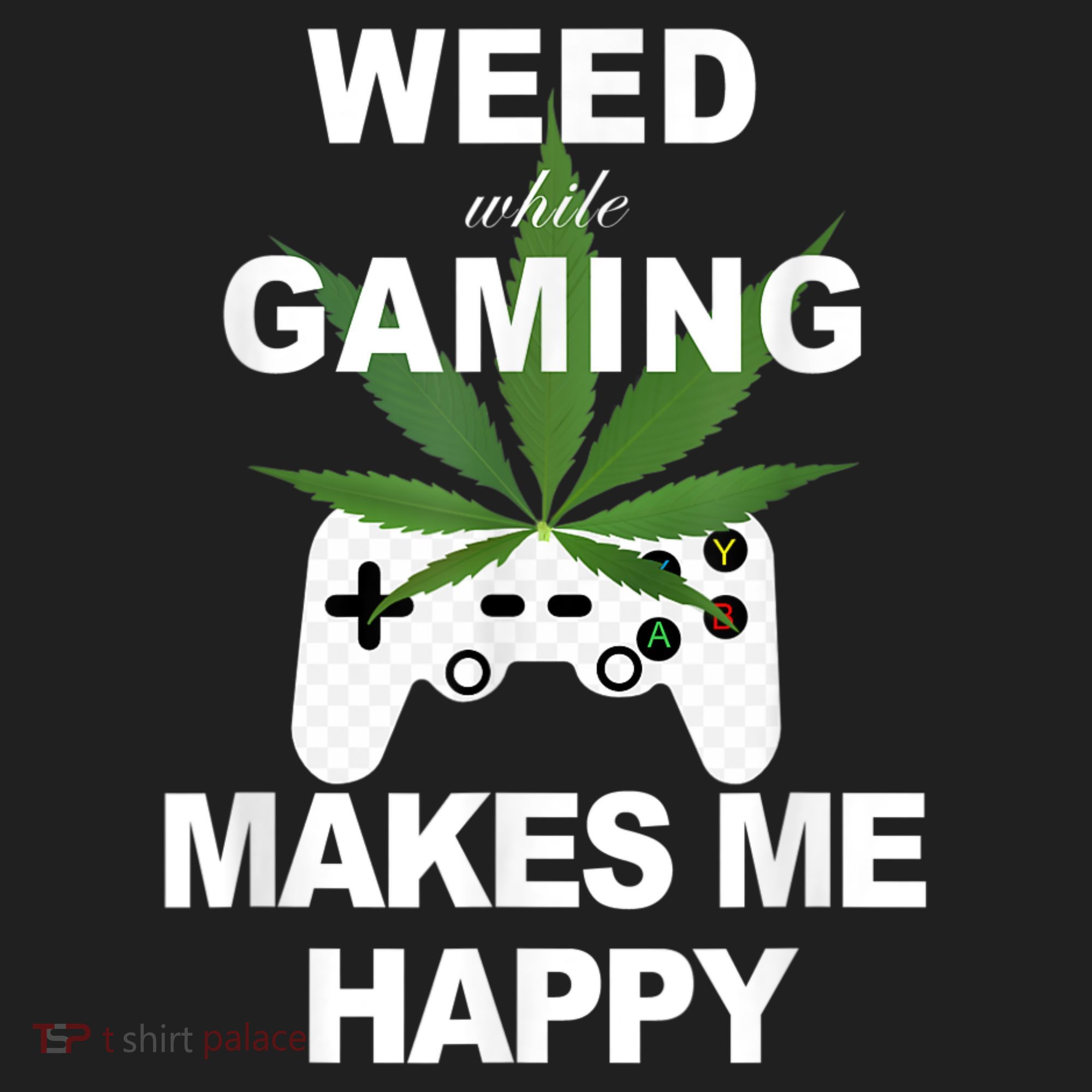 Weed While Gaming Cool Weed Lover Gamer Hat
