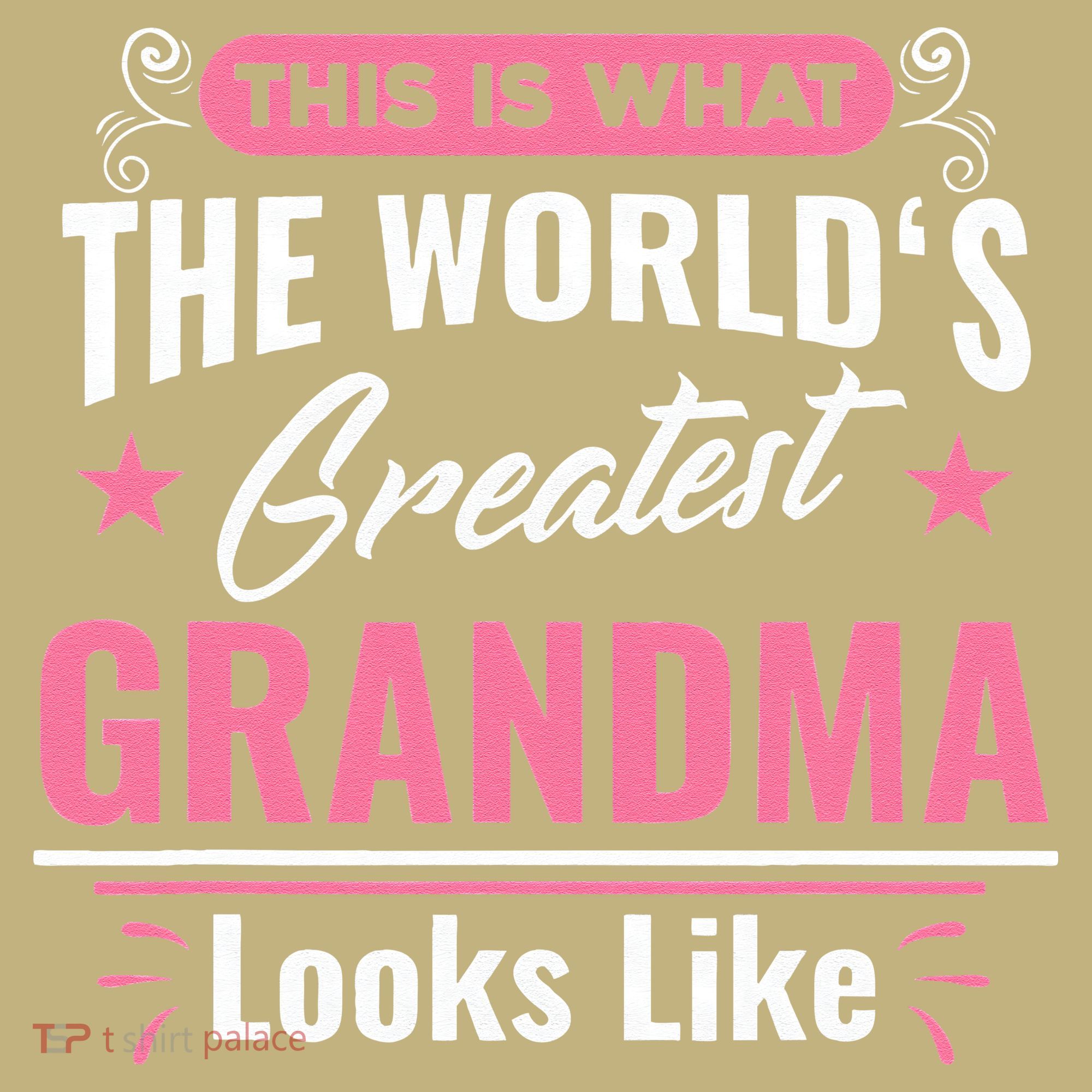 What World's Greatest Grandma Looks Like Mothers Day Long Sleeve Shirt
