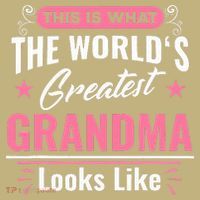 What World's Greatest Grandma Looks Like Mothers Day T-Shirt thumb 7