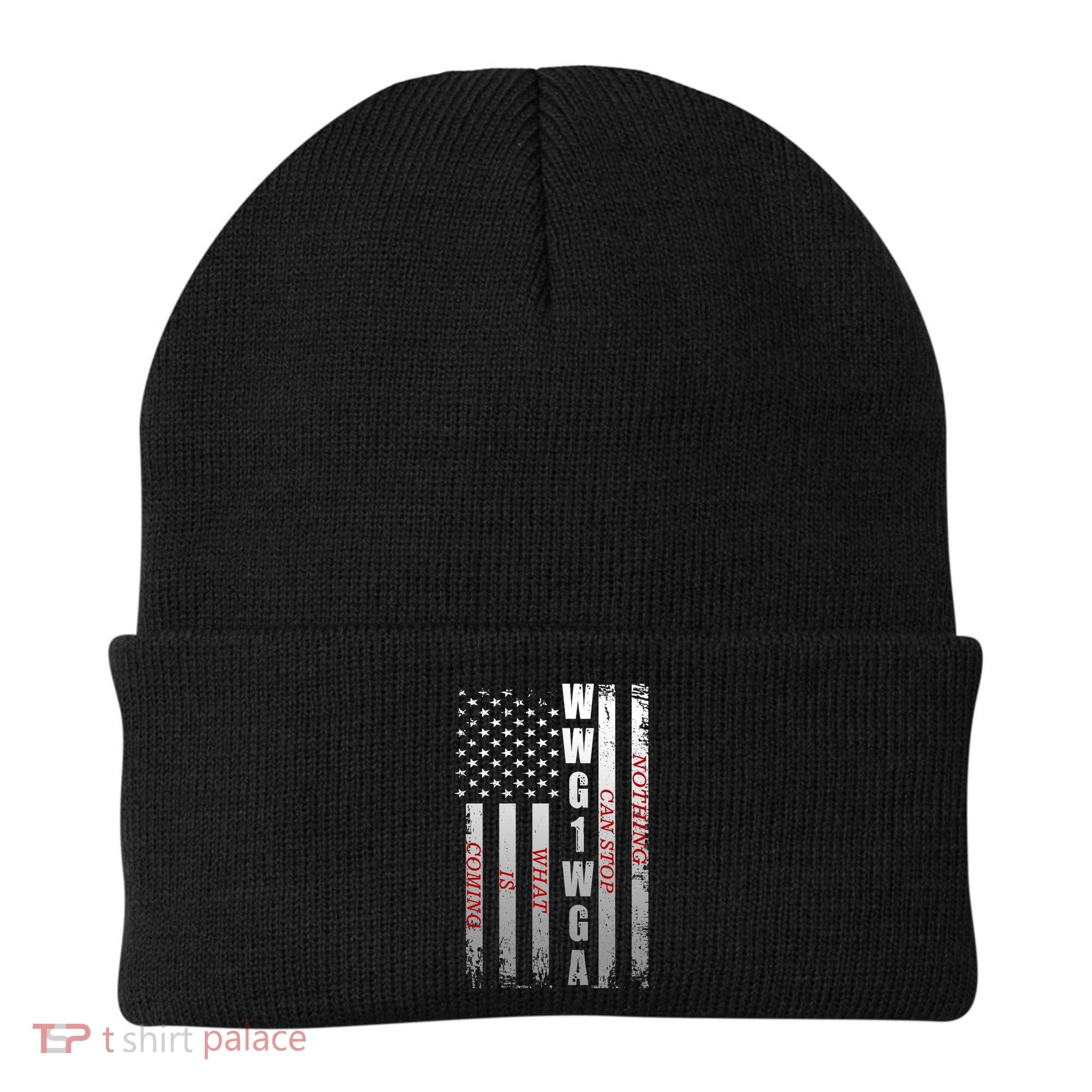 WWG1WGA Nothing Can Stop What Is Coming Beanie