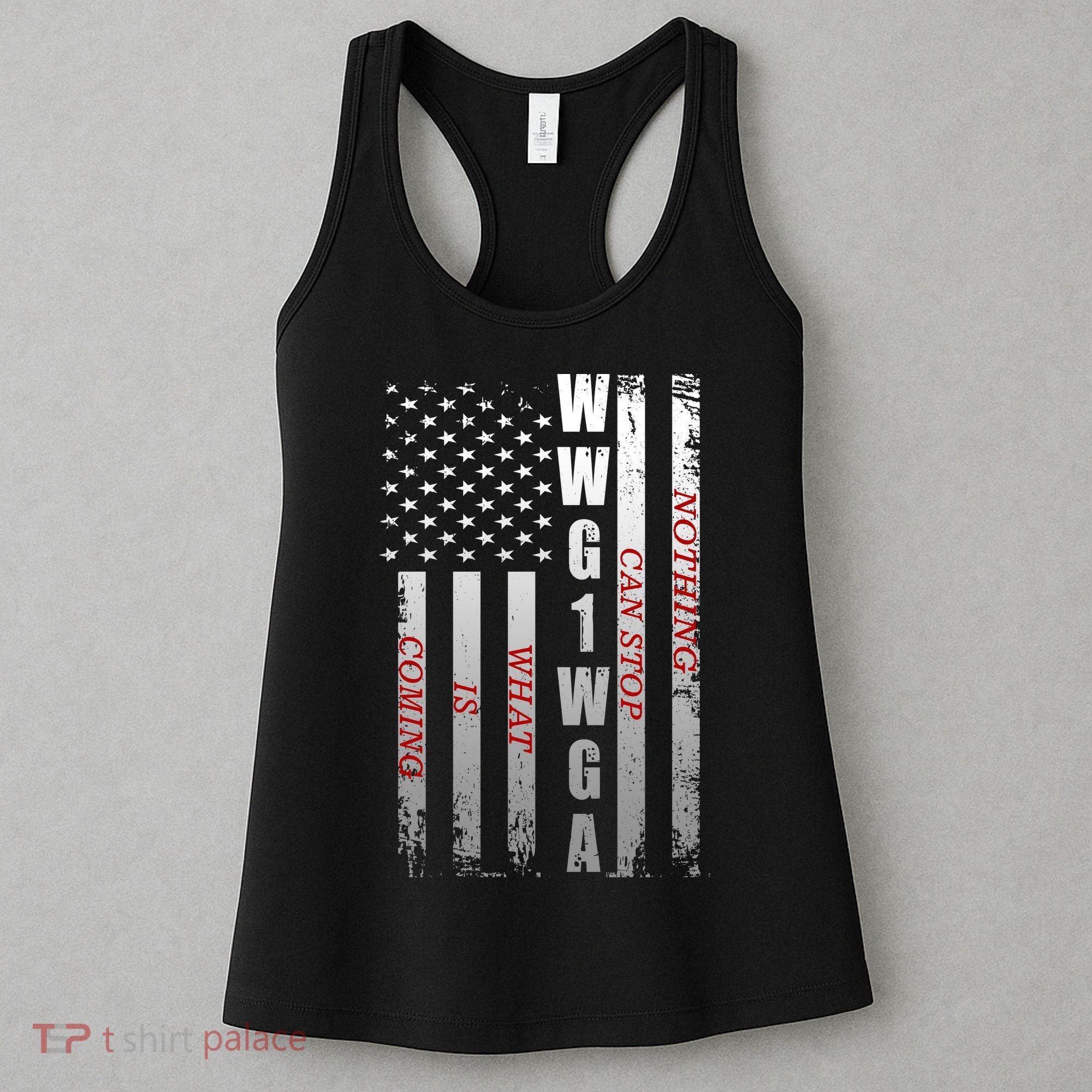 WWG1WGA Nothing Can Stop What Is Coming Women's Tank Top