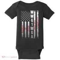 WWG1WGA Nothing Can Stop What Is Coming Baby Bodysuit thumb 0