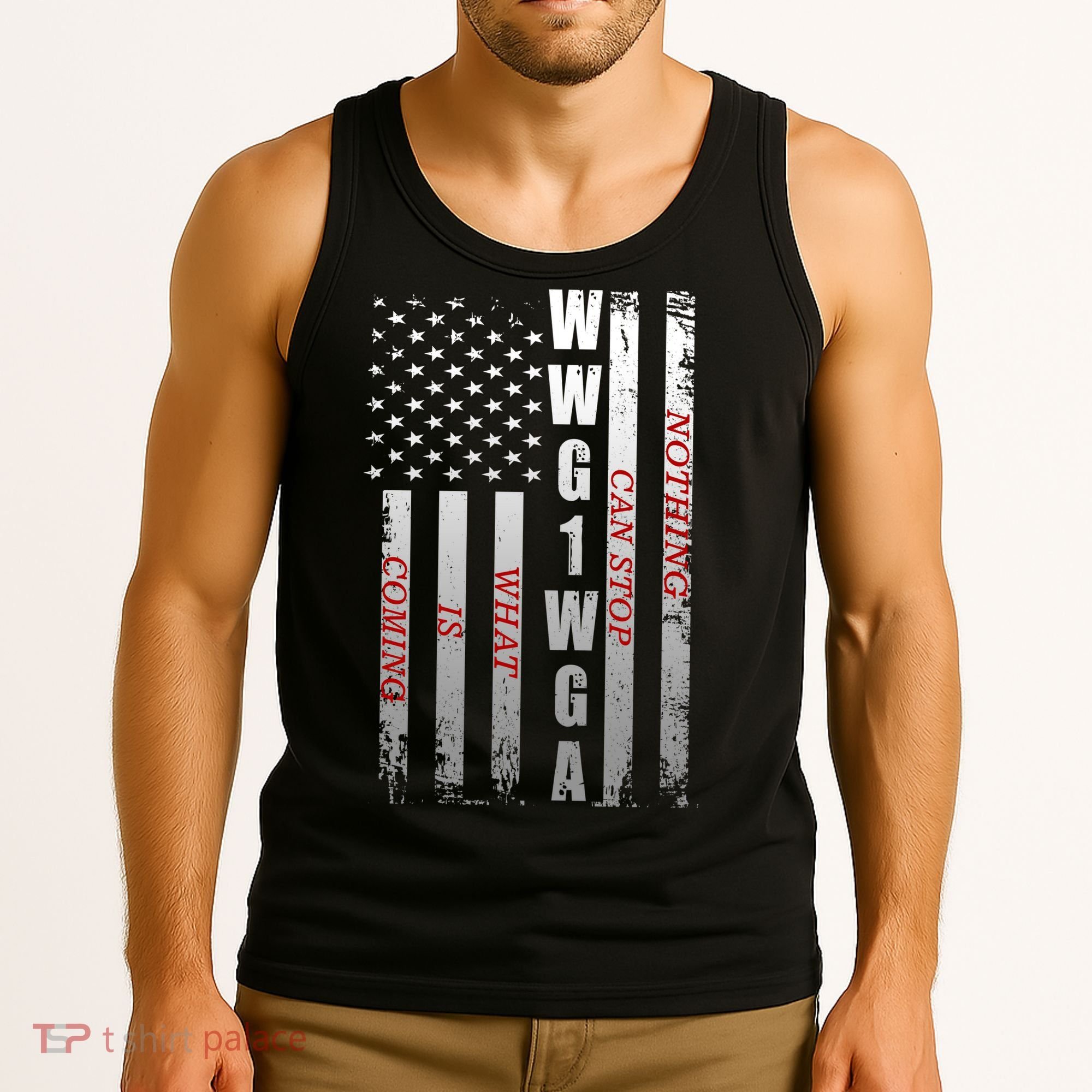 WWG1WGA Nothing Can Stop What Is Coming Tank Top