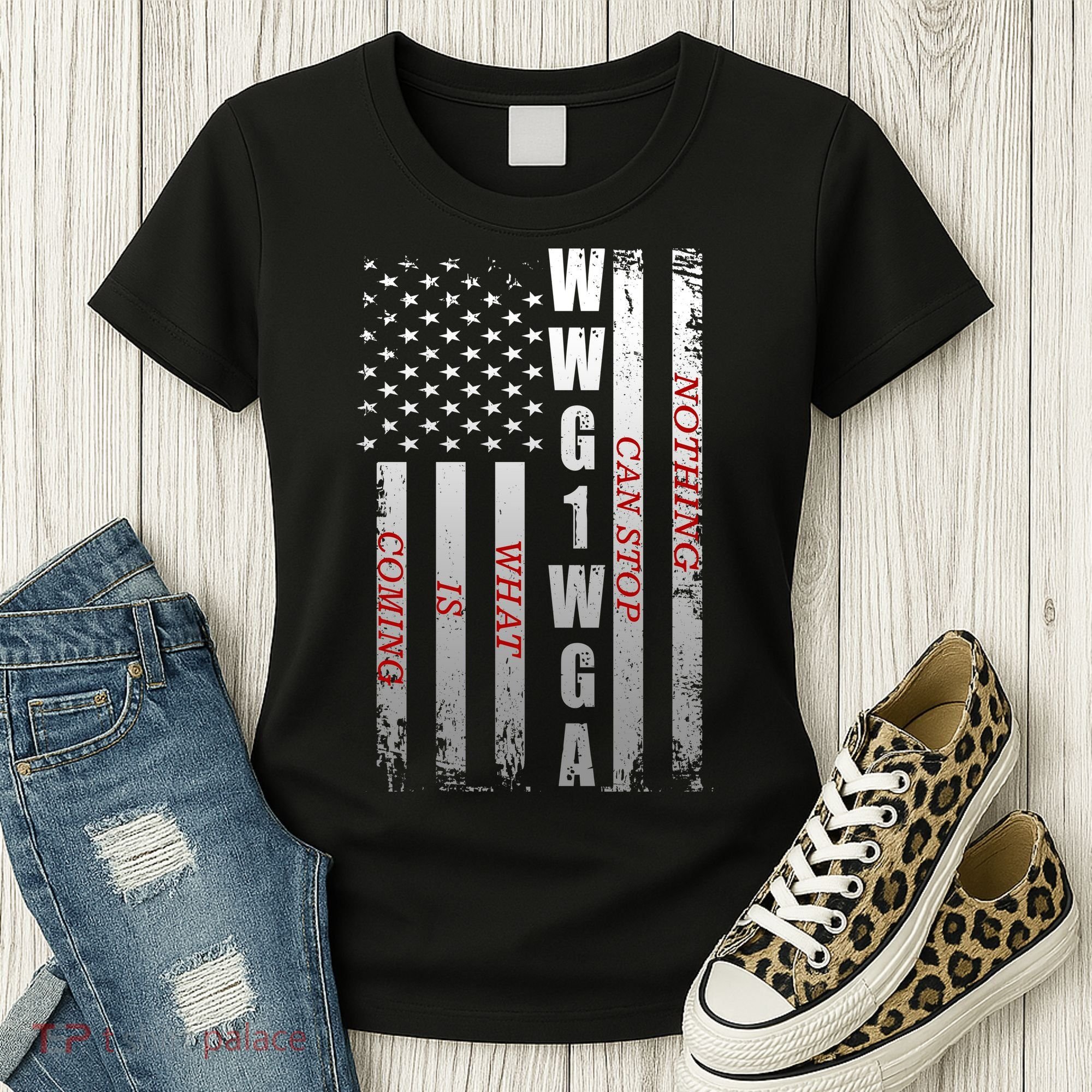 WWG1WGA Nothing Can Stop What Is Coming Women's T-Shirt