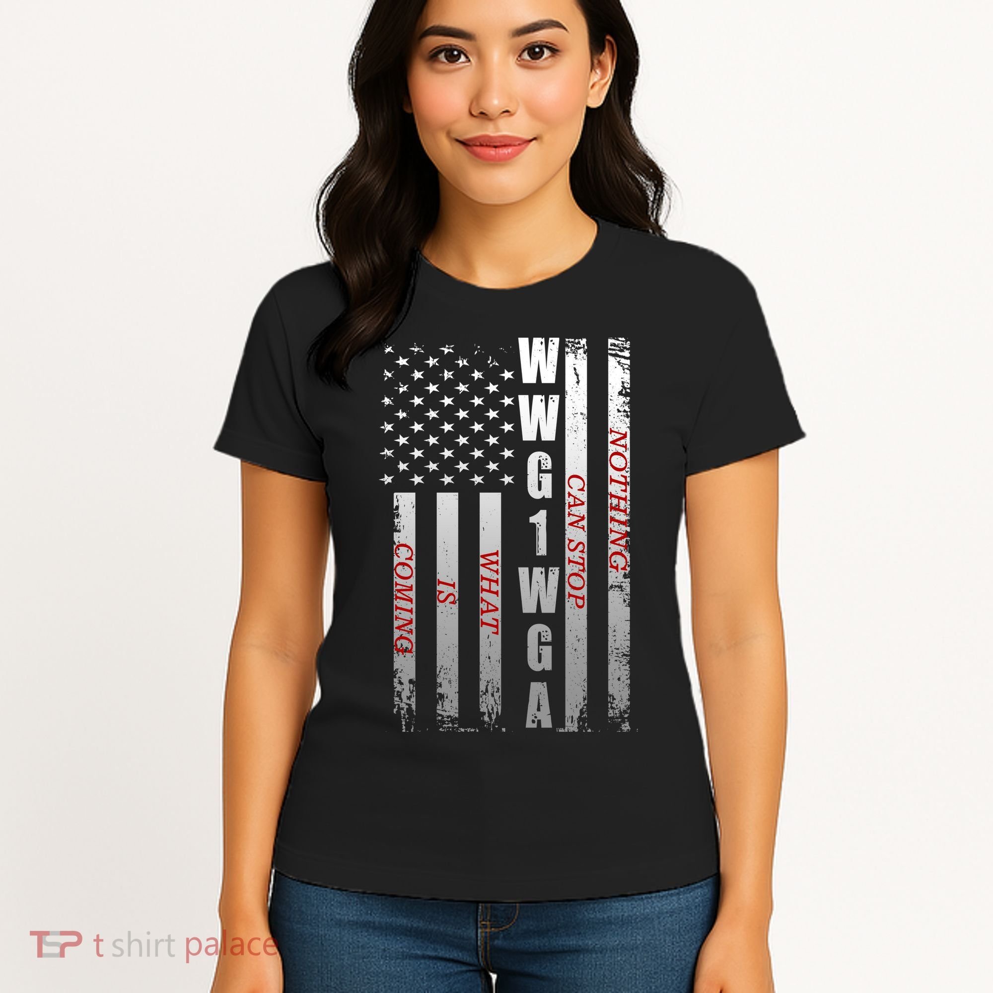 WWG1WGA Nothing Can Stop What Is Coming Women's T-Shirt