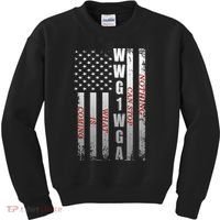 WWG1WGA Nothing Can Stop What Is Coming Kids Sweatshirt thumb 0