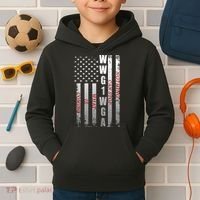 WWG1WGA Nothing Can Stop What Is Coming Kids Hoodie thumb 2