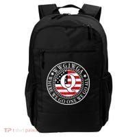 WWG1WGA Qanon Flag Emblem Backpack thumb 0