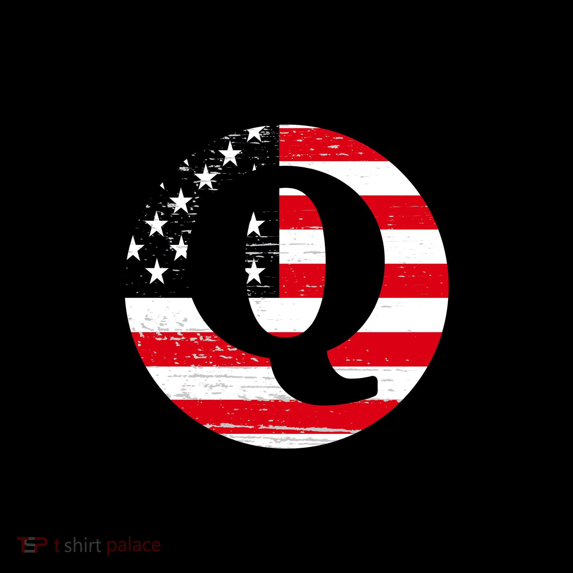WWG1WGA Qanon Flag Emblem Coffee Mug