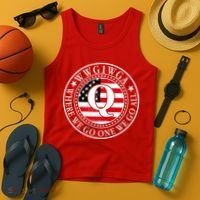 WWG1WGA Qanon Flag Emblem Tank Top thumb 4