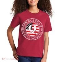 WWG1WGA Qanon Flag Emblem Kids T-Shirt thumb 2