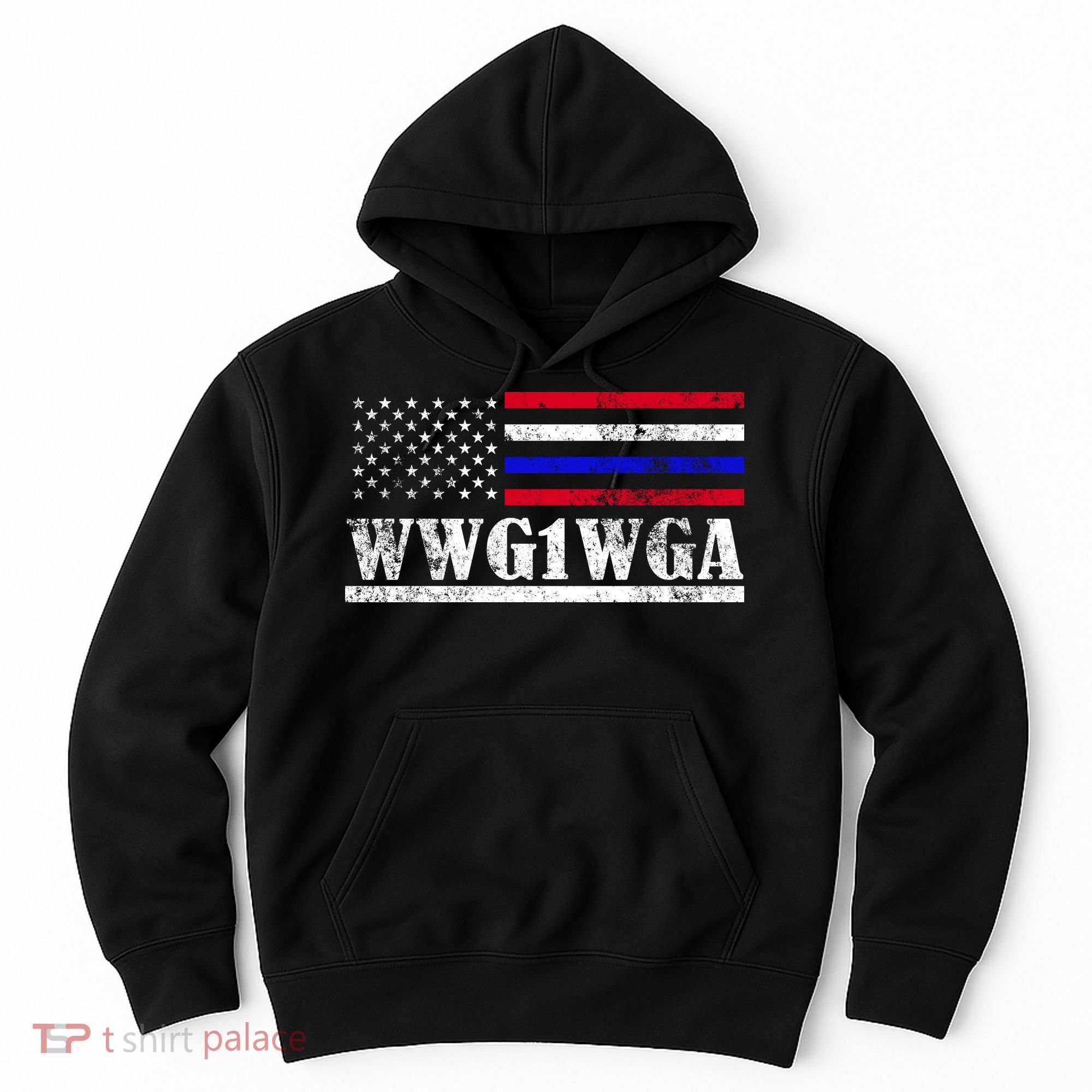 WWG1WGA Qanon Political Conspiracy Hoodie