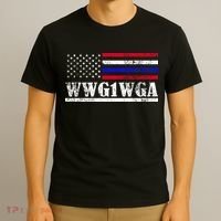 WWG1WGA Qanon Political Conspiracy T-Shirt thumb 3