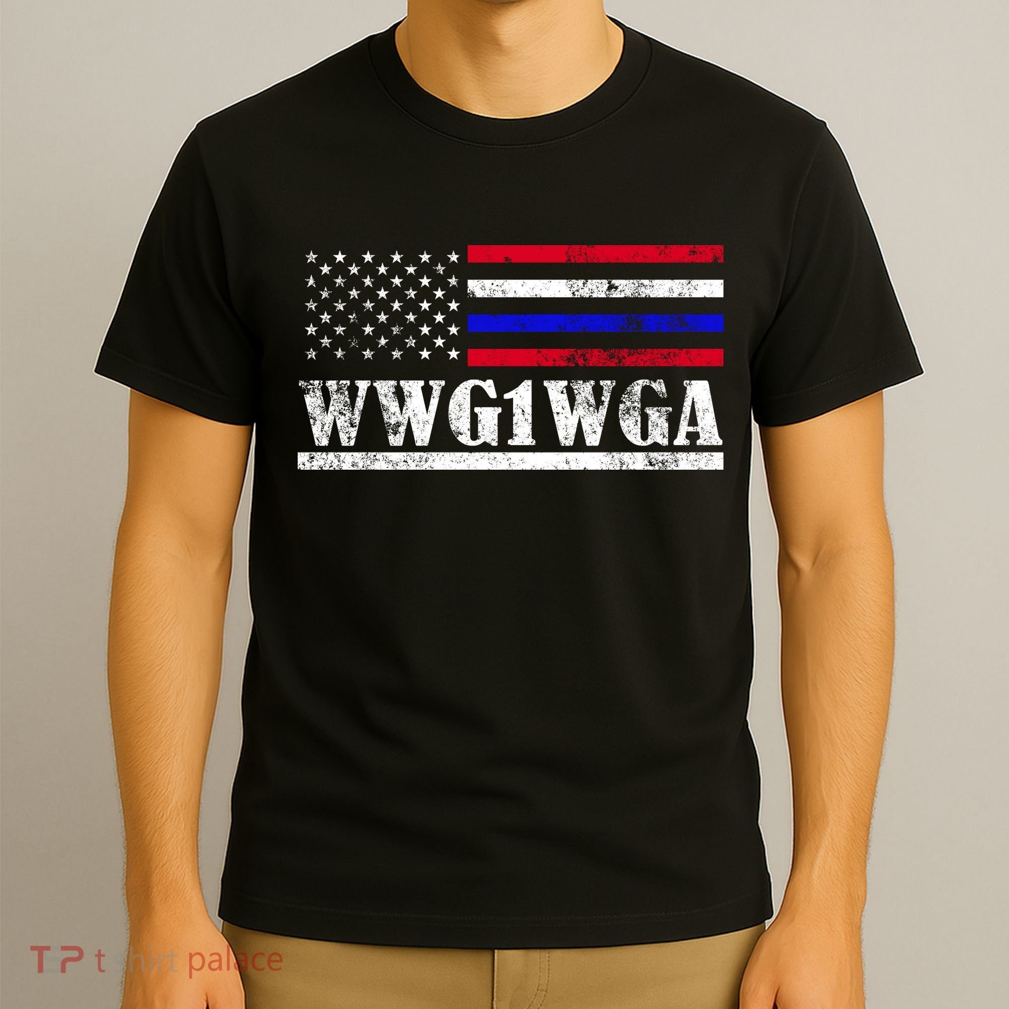 WWG1WGA Qanon Political Conspiracy T-Shirt