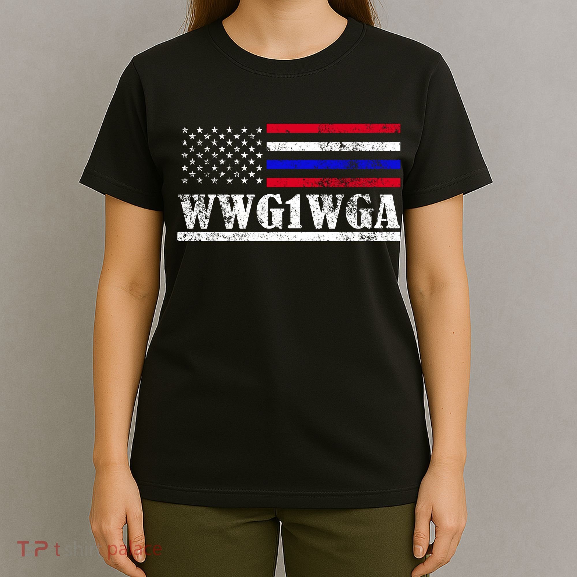 WWG1WGA Qanon Political Conspiracy T-Shirt