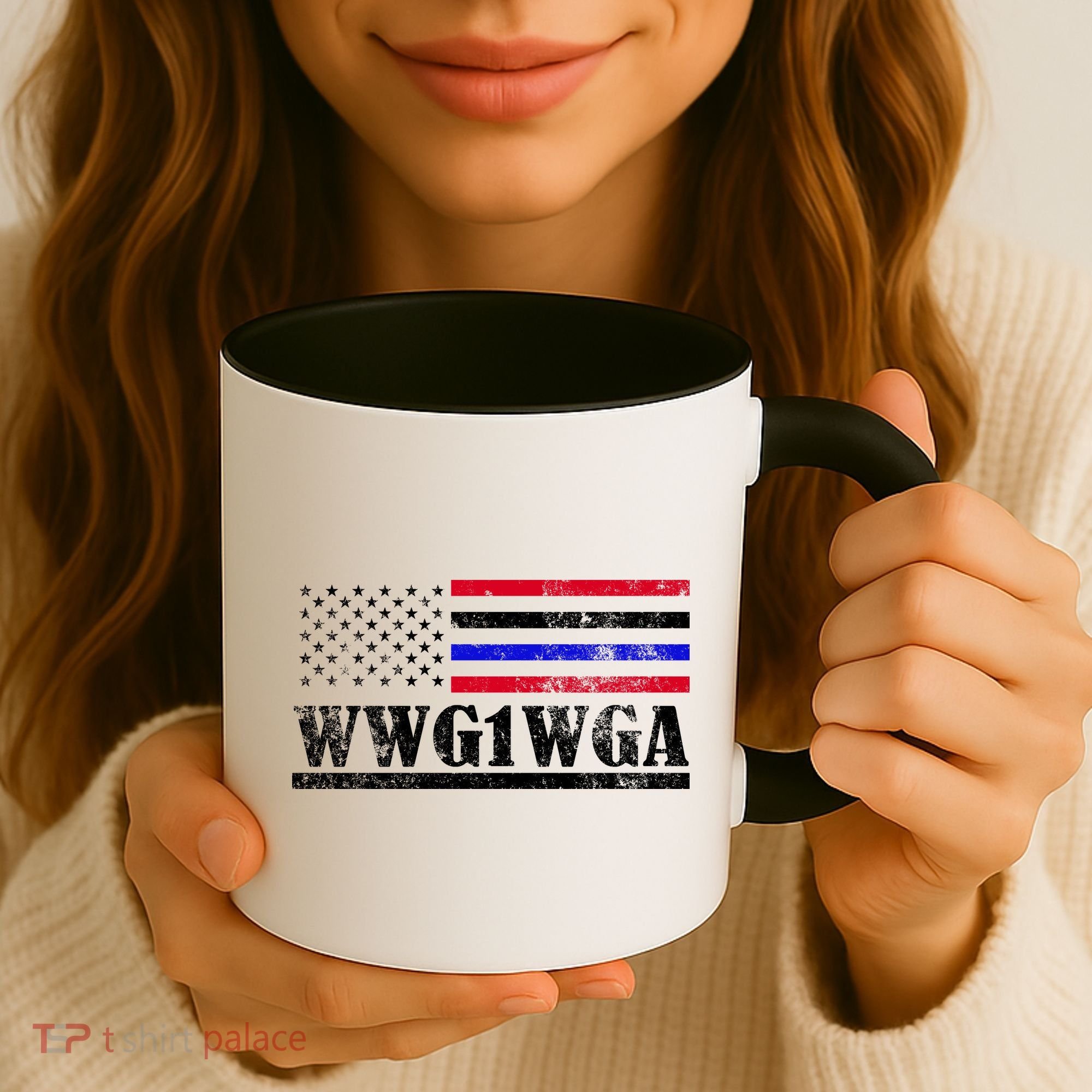 WWG1WGA Qanon Political Conspiracy Coffee Mug