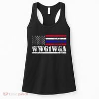 WWG1WGA Qanon Political Conspiracy Women's Tank Top thumb 0