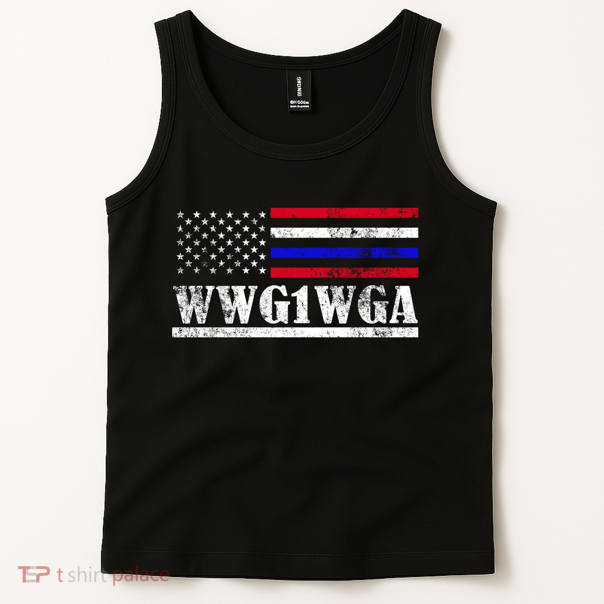 WWG1WGA Qanon Political Conspiracy Tank Top