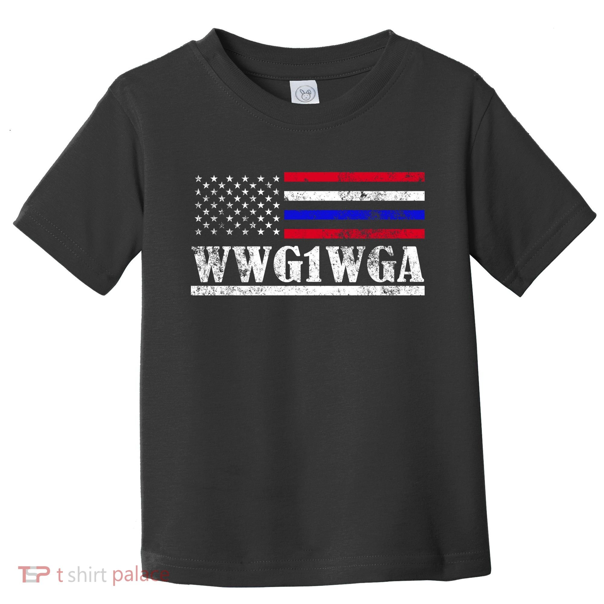 WWG1WGA Qanon Political Conspiracy Toddler T-Shirt