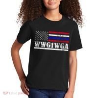 WWG1WGA Qanon Political Conspiracy Kids T-Shirt thumb 2