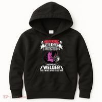 Welder Welding Girlfriend Warning This Girl Is Protected By Premium Kids Hoodie thumb 0