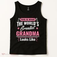 What World's Greatest Grandma Looks Like Mothers Day TShirt Tank Top thumb 2