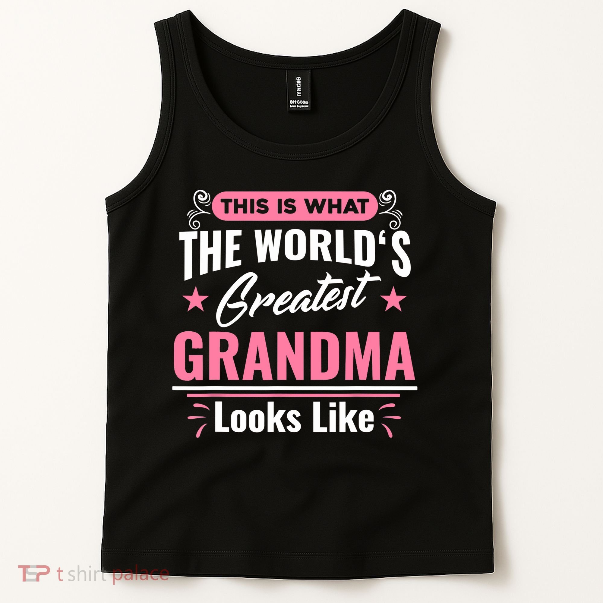 What World's Greatest Grandma Looks Like Mothers Day TShirt Tank Top