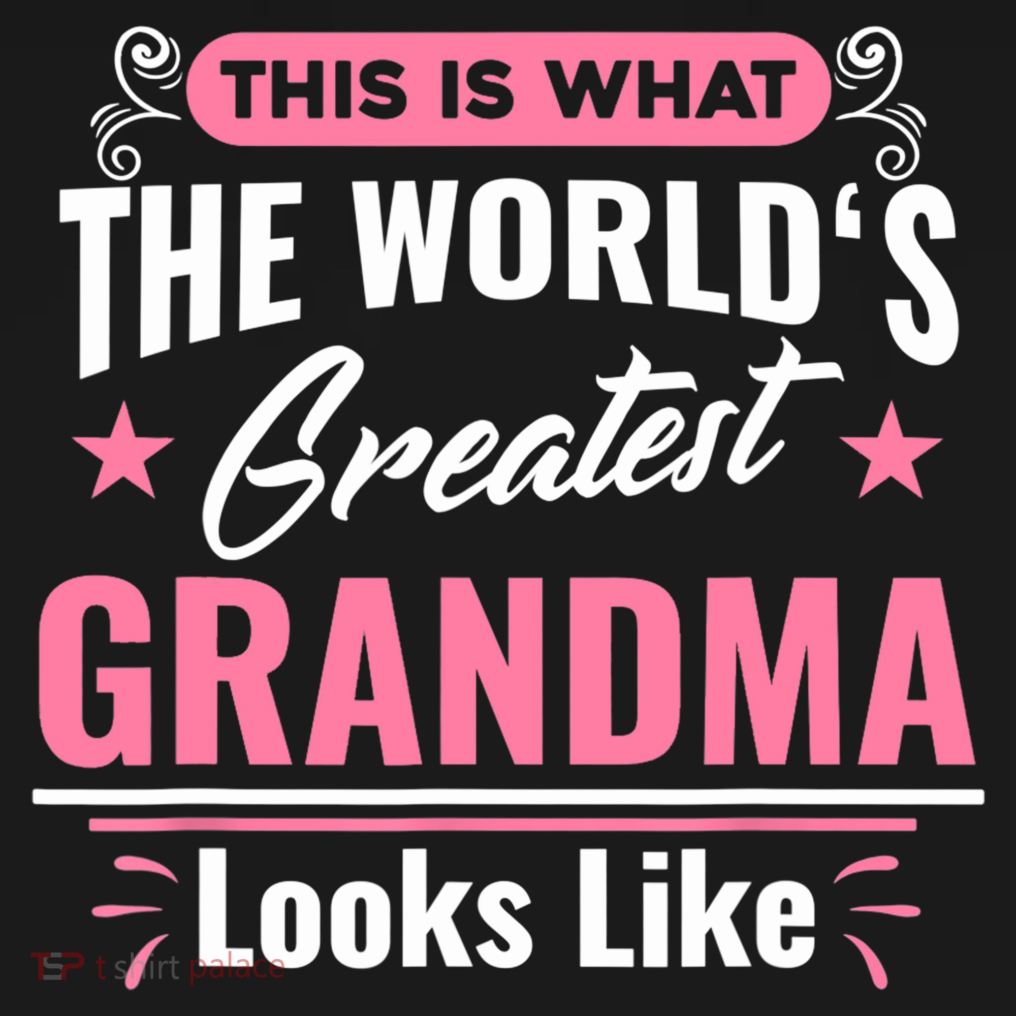 What World's Greatest Grandma Looks Like Mothers Day TShirt Tank Top