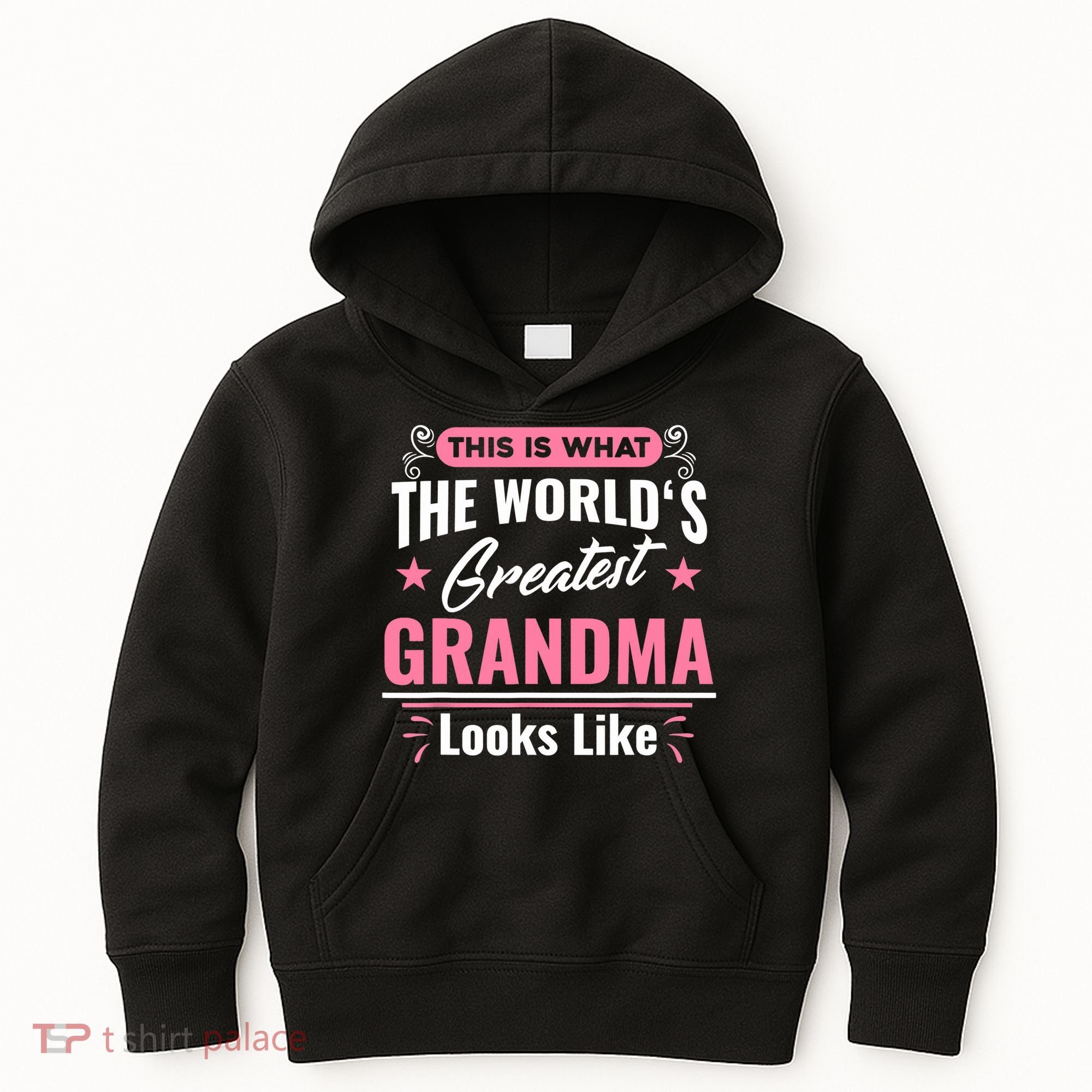 What World's Greatest Grandma Looks Like Mothers Day TShirt Kids Hoodie