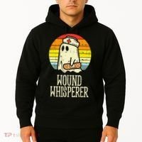 Wound Whisperer Ghost Nurse Boo Halloween Nursing RN Hoodie thumb 2