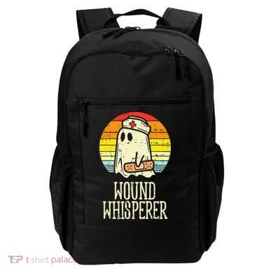 Wound Whisperer Ghost Nurse Boo Halloween Nursing RN Backpack