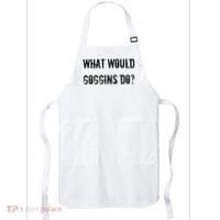 What Would Goggins Do Motivational Workout Inspiration Apron thumb 0