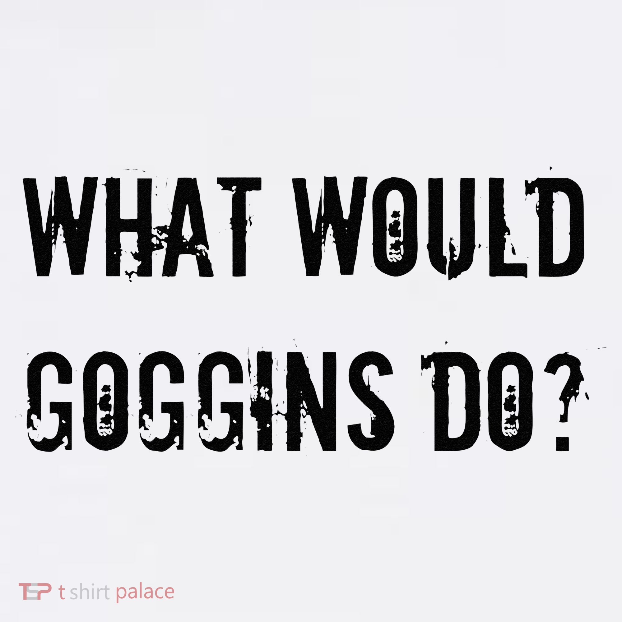 What Would Goggins Do Motivational Workout Inspiration Apron