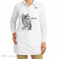 Who Whom Grammar Owl Funny Apron thumb 2